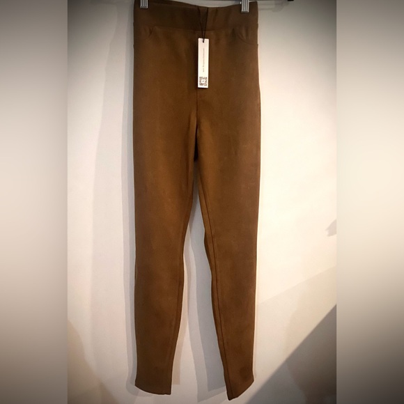 Sanctuary Runway faux Suede Leggings - Picture 8 of 9